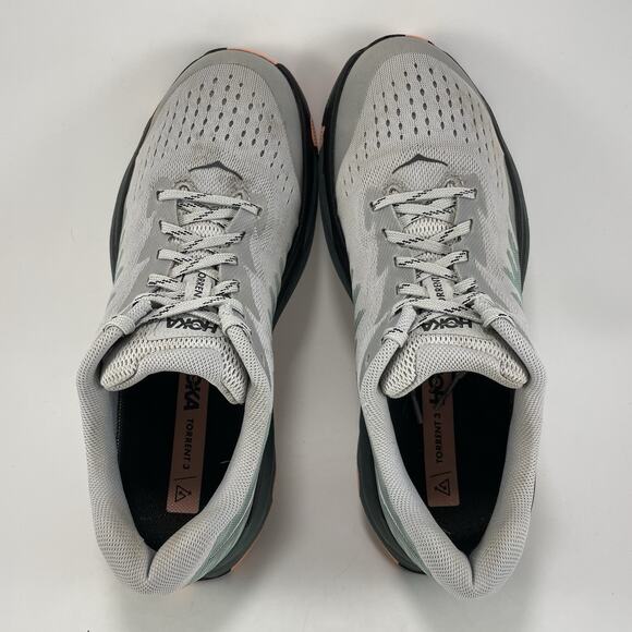 Hoka One One Torrent Running Shoes Womens Size 7.5 B Harbor Mist Gray Athletic - Picture 5 of 10